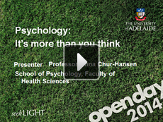 Open Day 2014 | School of Psychology